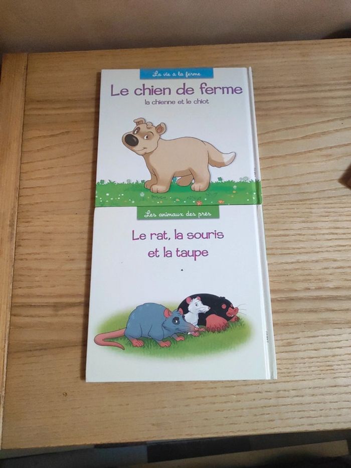 Lot de 2 livres Altaya les animaux des prés - photo numéro 2