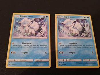 Carte pokémon Goupix 21/145