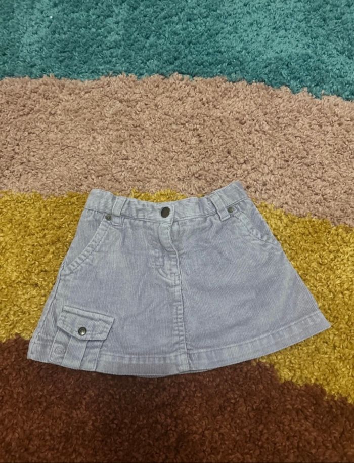 Jupe velours 3 ans