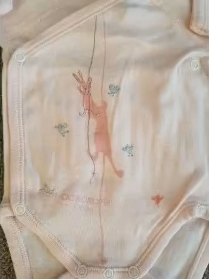Body Petit Bateau, taille naissance - photo numéro 2