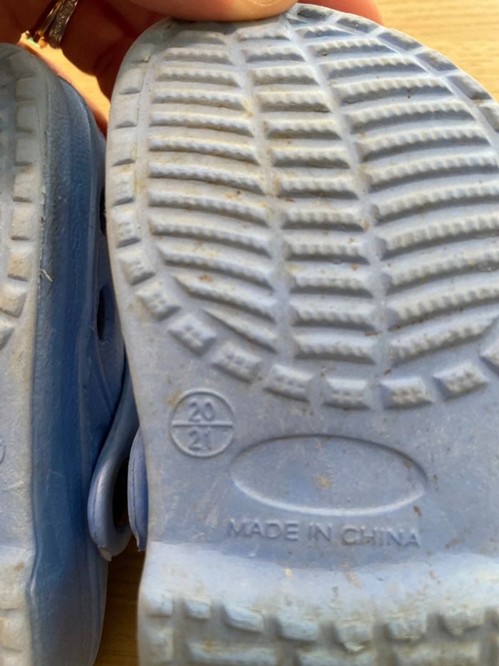 Crocs bleu 20/21 - photo numéro 3