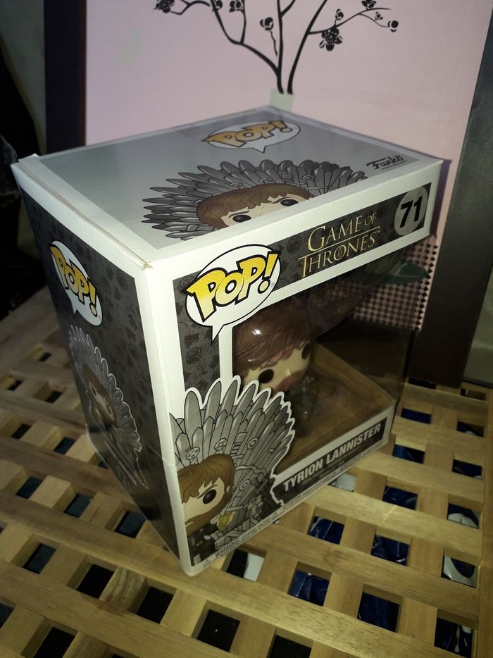 Funko Pop Game Of Thrones Tyrion Lannister sur le Throne # 71 - photo numéro 6