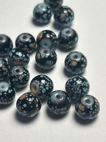 A57, 20 perles en verre 8mm