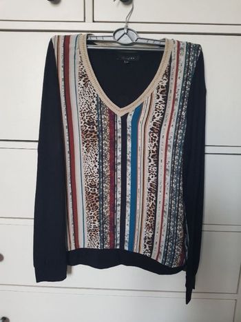Pull col V femme. 36/38