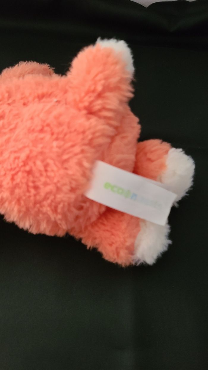 Gipsy Toys - Renard Econimals - Peluche Eco-Responsable - 15 cm - Orange - photo numéro 5