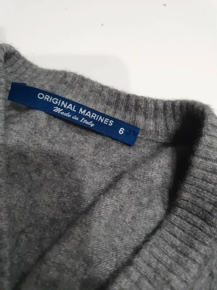 Gilet à bouton Taille 6 ans Original Marines - photo numéro 2