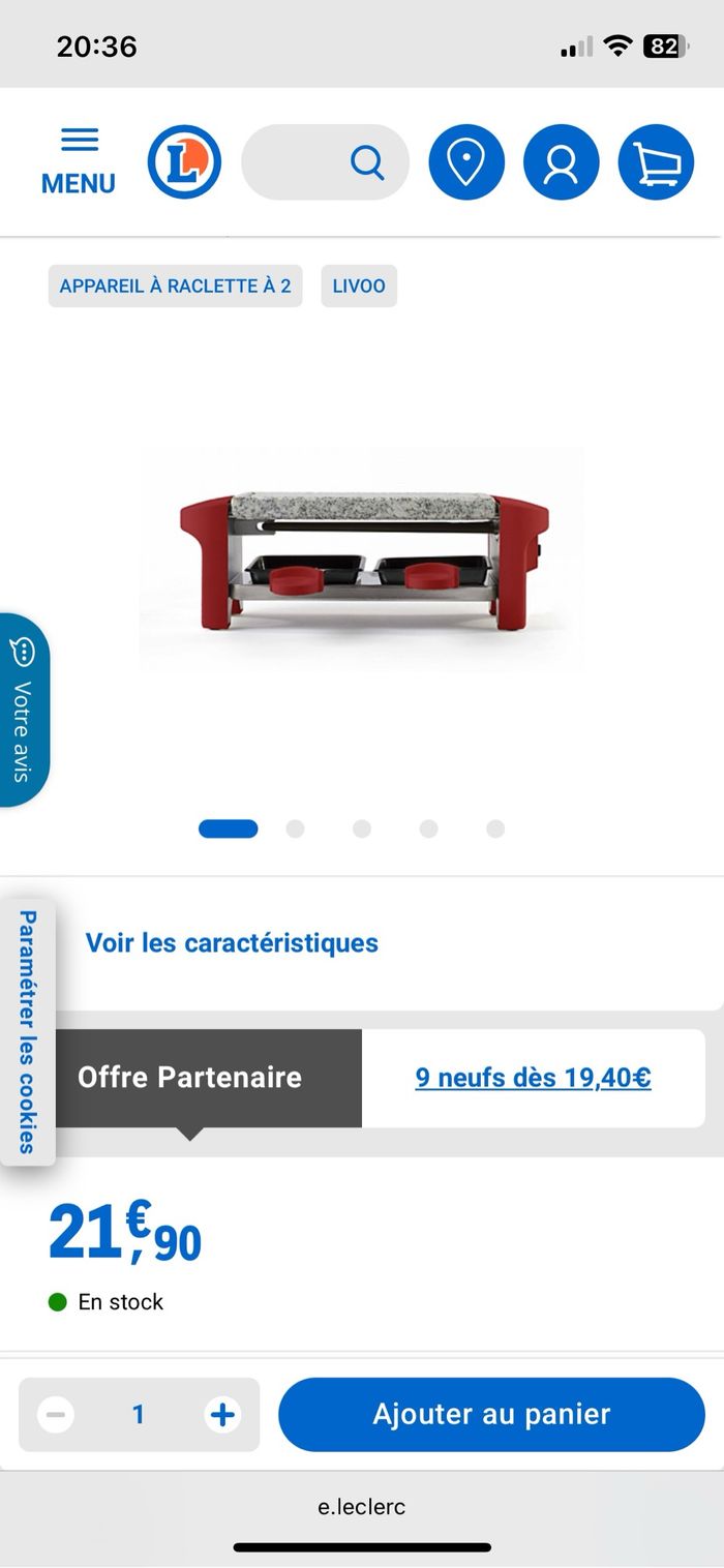 Machine à raclette - photo numéro 2