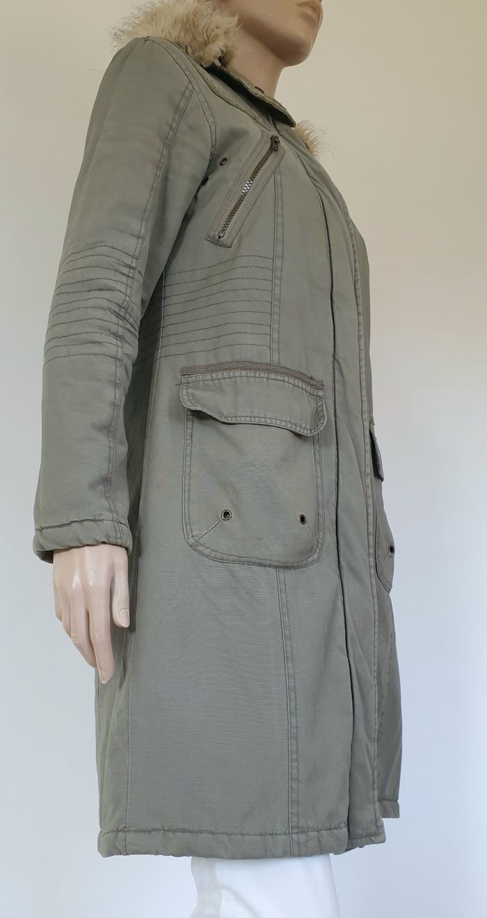 Manteau à capuche Kasha T.38 - photo numéro 2