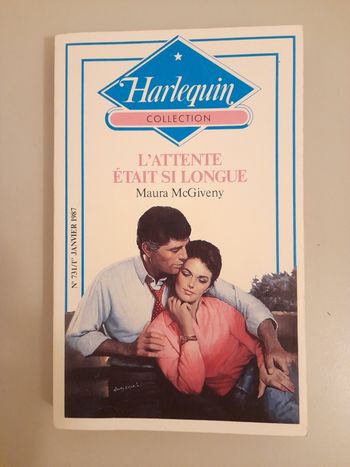 Livre harlequin " L Attente était si longue "