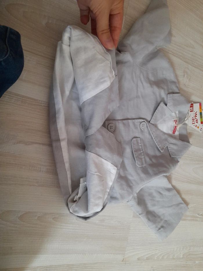 Veste en lin 18mois DPAM - photo numéro 7