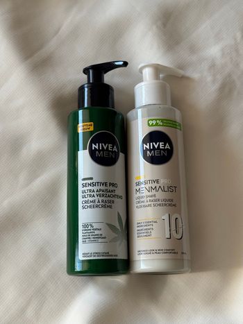 Lot crème à raser Nivea