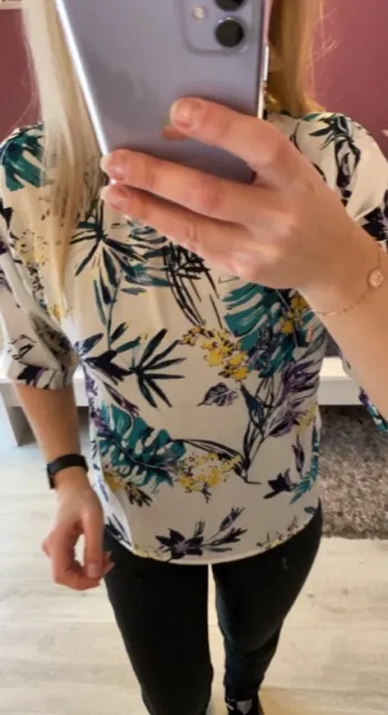 Haut fleuri Promod