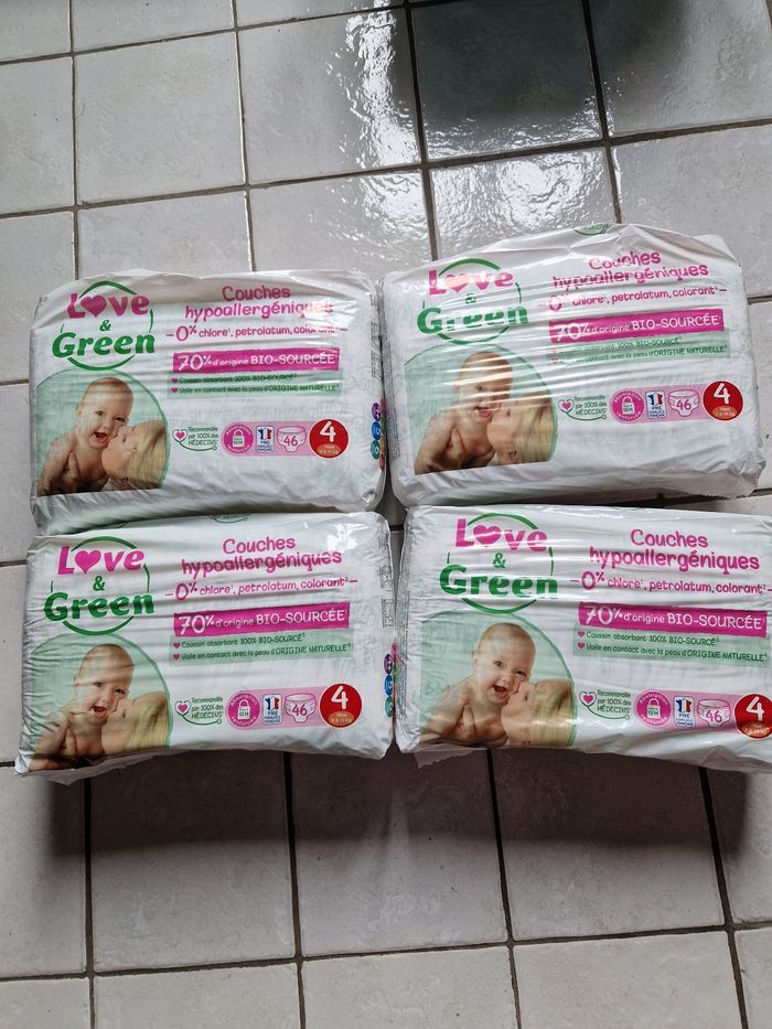 184 couches Love and Green taille 4