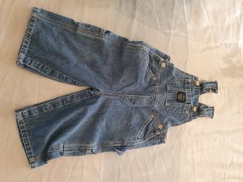 Salopette  jean 12 mois garçon