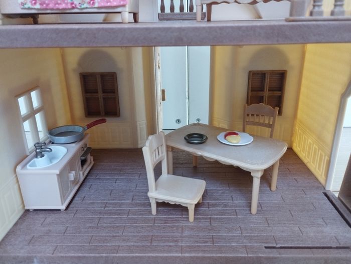 Maison de poupées cosy cottage sylvanian - photo numéro 5