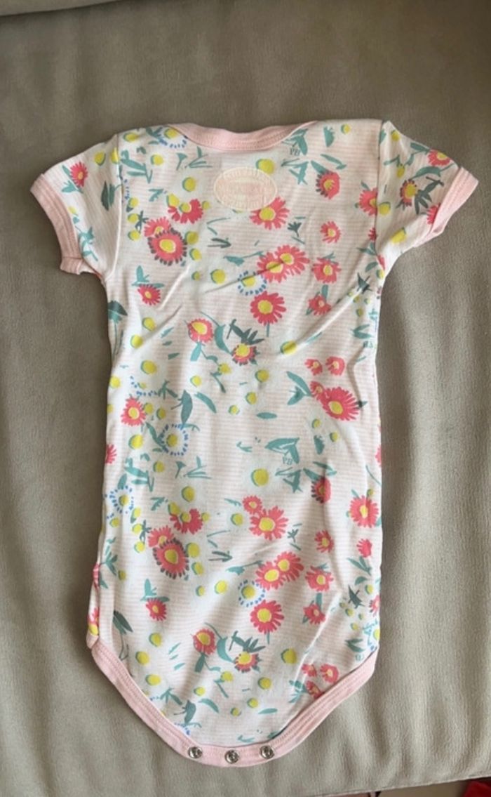 Body 6 mois petit bateau porte 1 fois - photo numéro 2