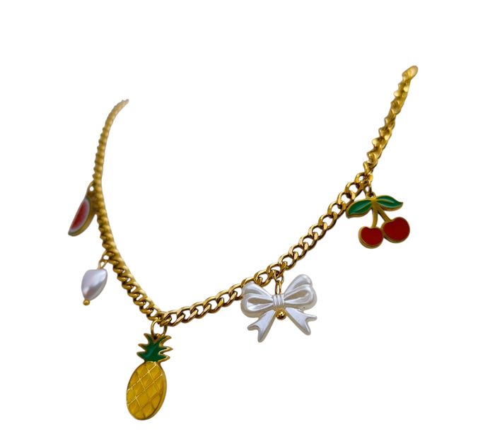 Collier ananas ✅ - photo numéro 2