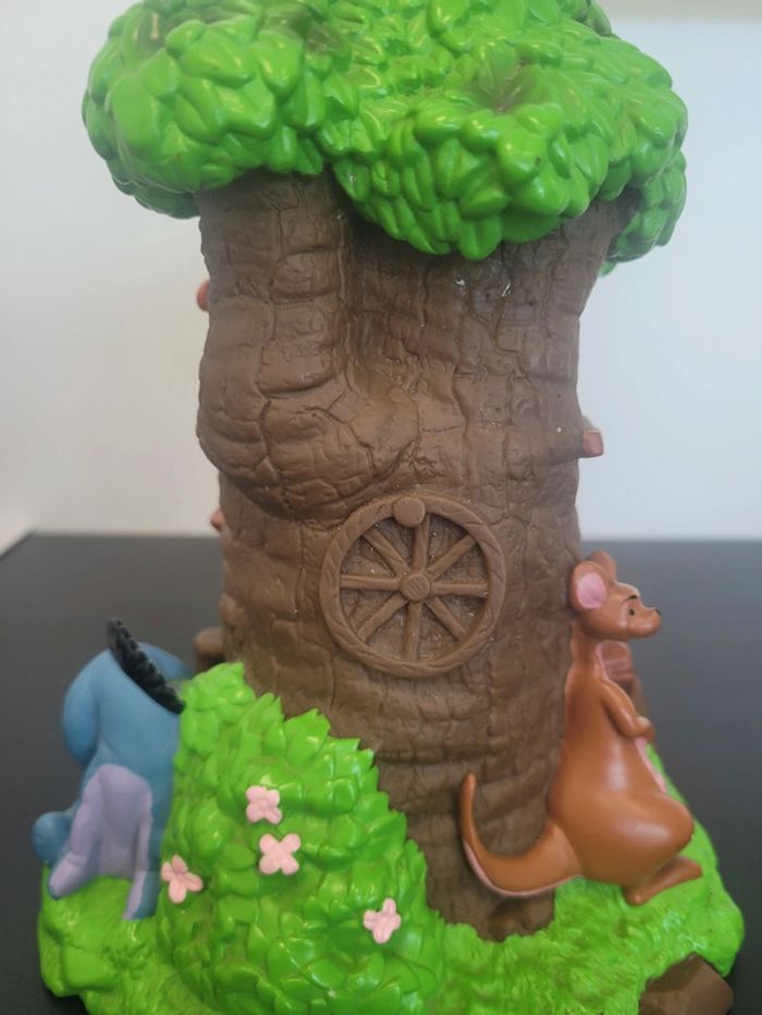Vends tirelire travail de winny l ourson bullyland peinte à la main 21 cm - photo numéro 4