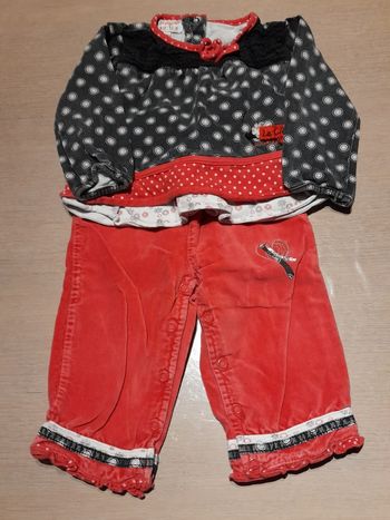 Ensemble fille la compagnie des petits 80