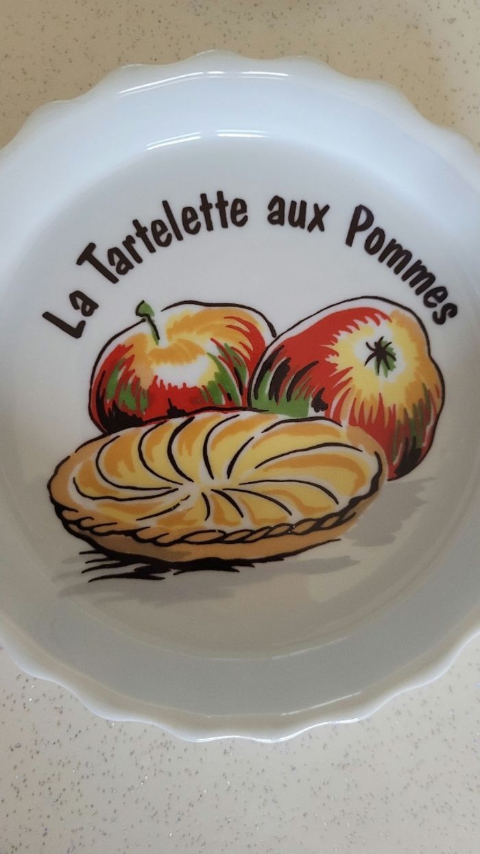 Lot de 6 mini moules à tartes en porcelaine NEUF - photo numéro 2