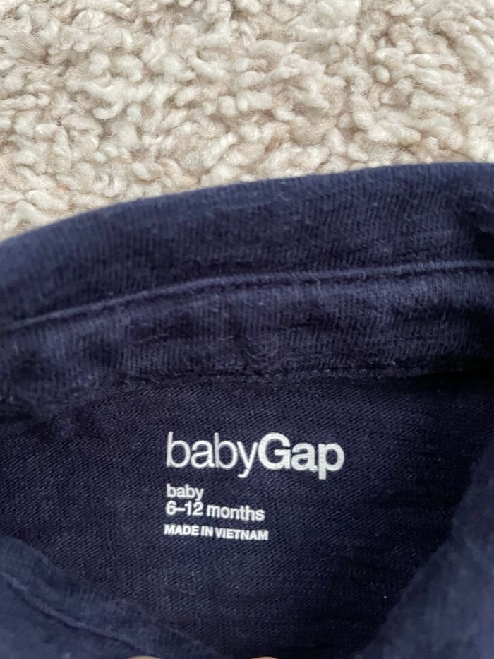 Polo garçon bleu marine Gap 12 mois - photo numéro 3
