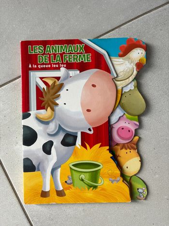 Livre enfant les animaux de la ferme