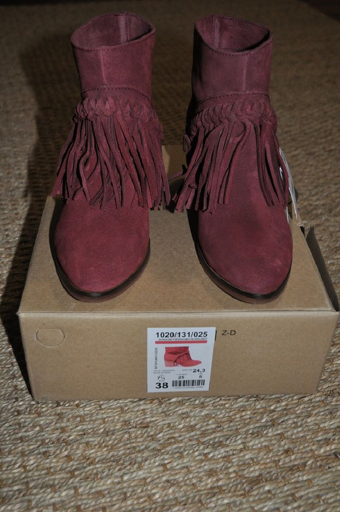 Bottines & low boots à Talons - Bershka - 38 - Neuves - photo numéro 4