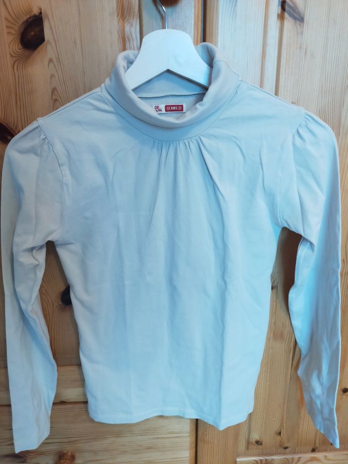 T-shirt col roulé 12 ans