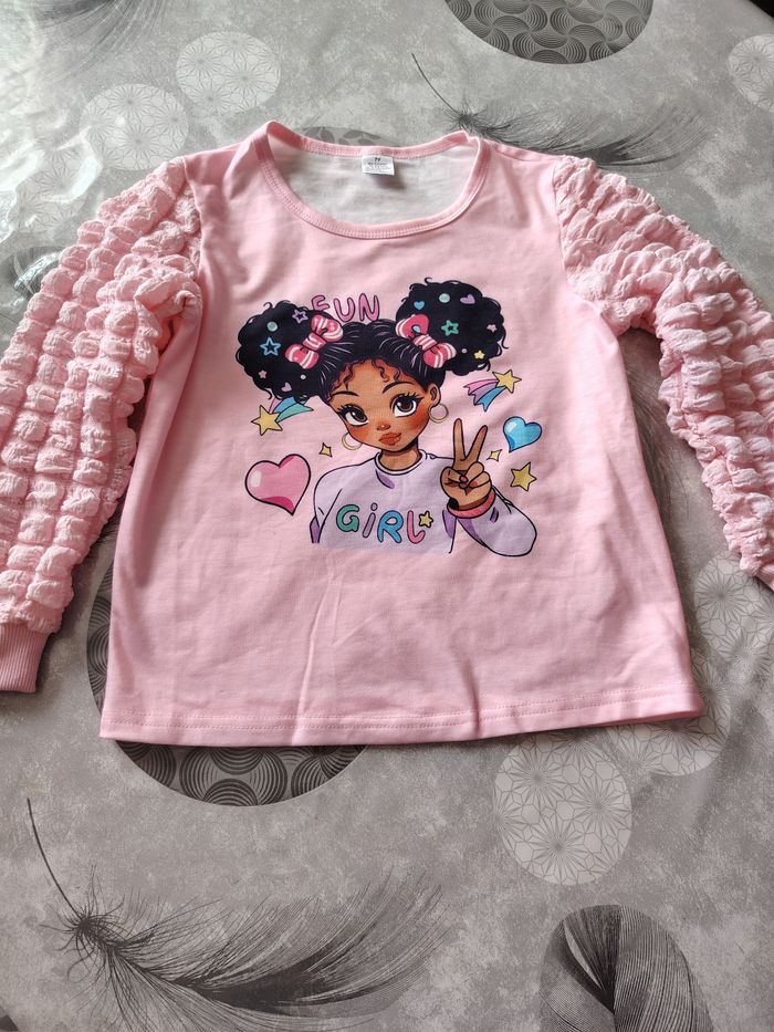 Très jolie haut enfant fille - photo numéro 2