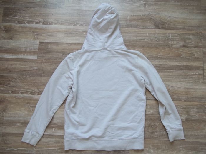 Sweat à capuche Bilook blanc écritures - photo numéro 6