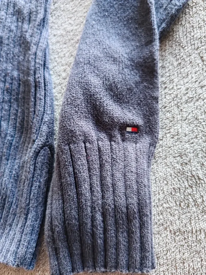 Pull col roulé Tommy Hilfiger – Maille côtelée Taille S Femme - photo numéro 4