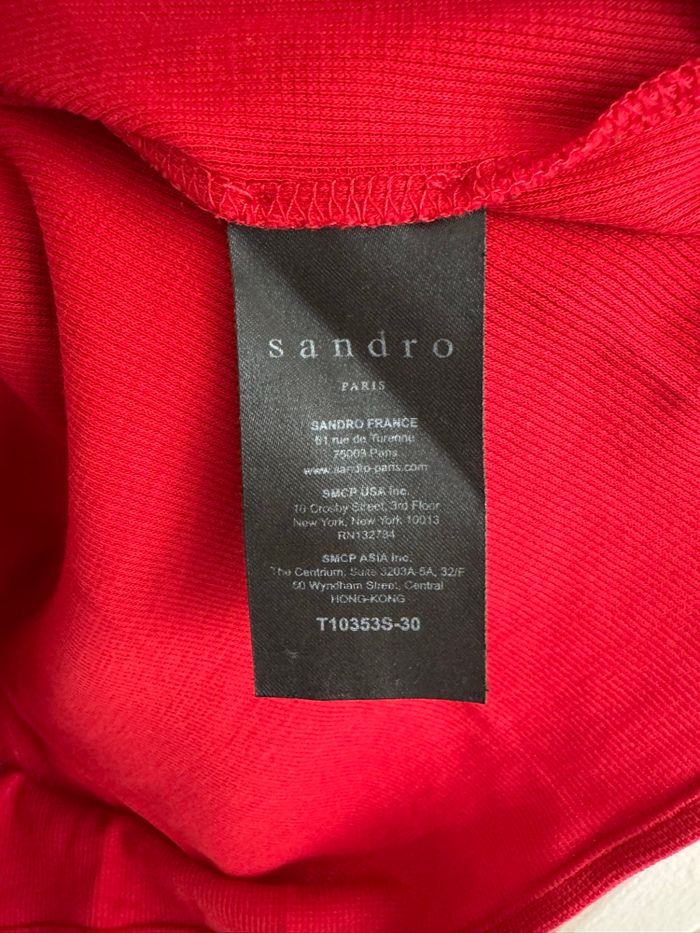 Polo Sandro taille XS - photo numéro 4