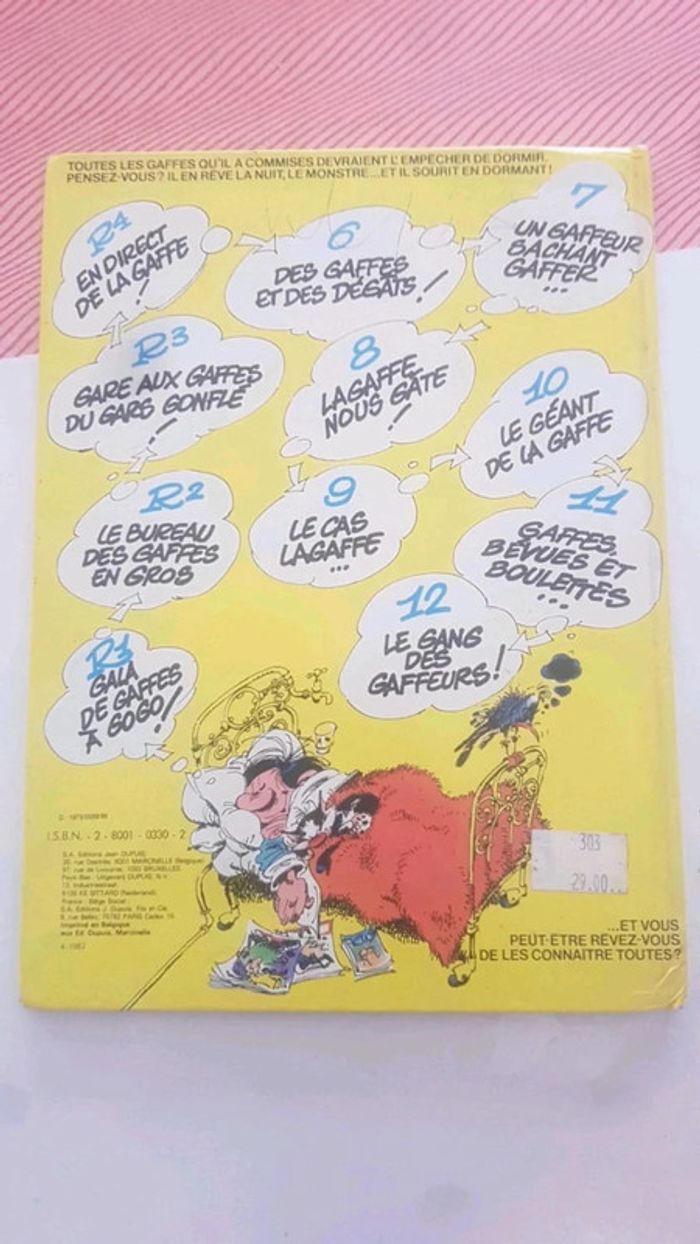 BD gaston Lagaffe n 11 - photo numéro 5