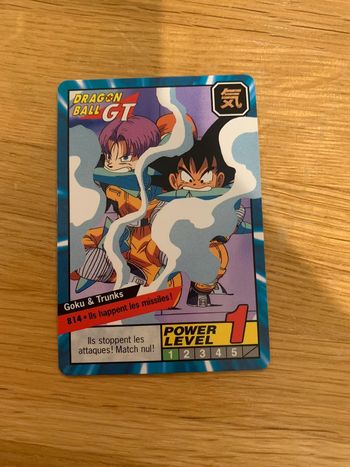 Carte dragon ball Z GT 814