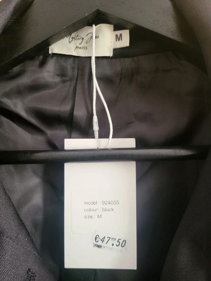 Ensemble tailleur noir femme Taille M – NEUF avec étiquette 🖤 - photo numéro 3
