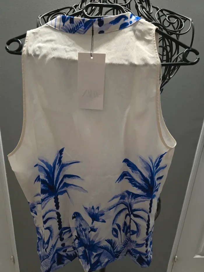Blouse sans manches Zara - photo numéro 5