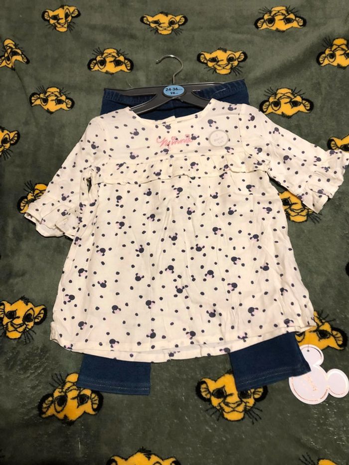 Ensemble 2 pièces Minnie -  n e u f