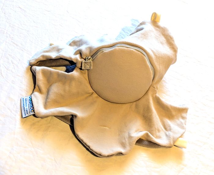 Petite Tête Ronde Bouton Blanche Luisante Lumineuse Robe Grise Peluche Petits Enfants Bébés - photo numéro 5