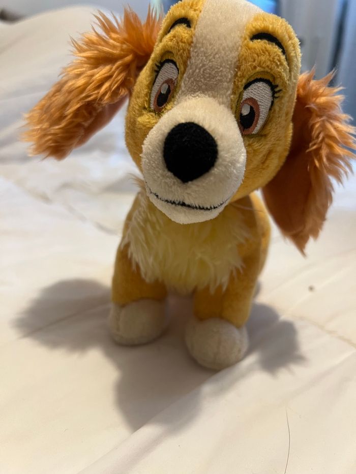 Peluche lady de la belle et le clochard - photo numéro 6