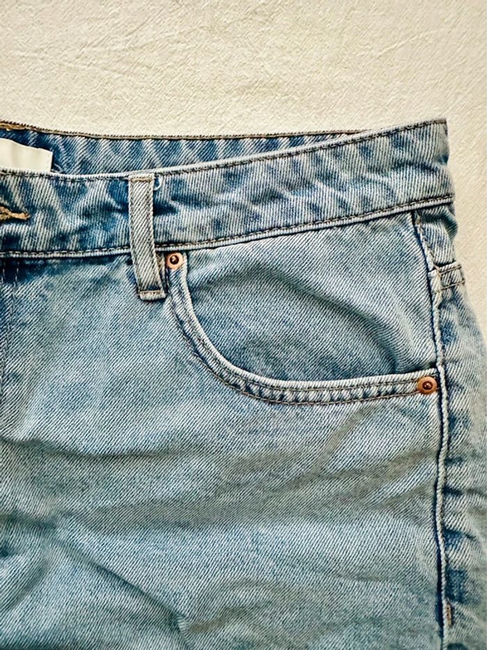 Short en jean H&M T44 - photo numéro 4