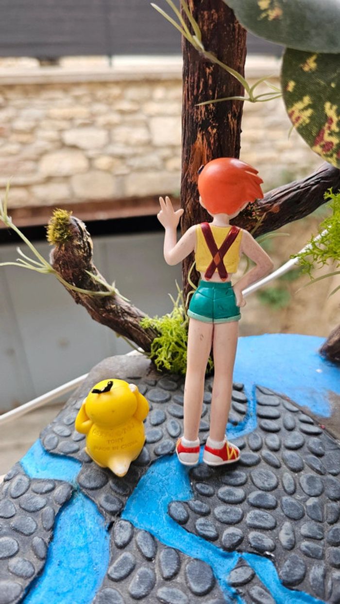 Super figurine Pokemon Nintendo tomy C.G.T.S.J ondine et son Psykokwak - photo numéro 6