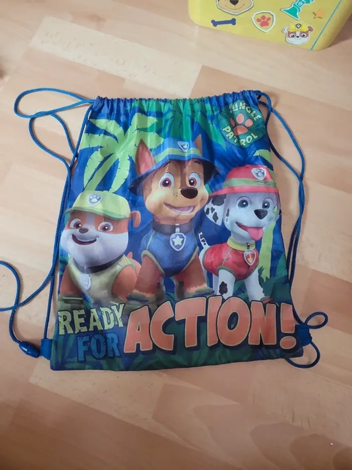 Sac paw patrol pat patrouille - photo numéro 2