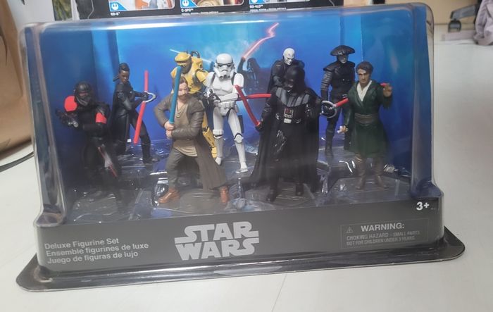 9 figurines star wars complet et neuf 2019 - photo numéro 2