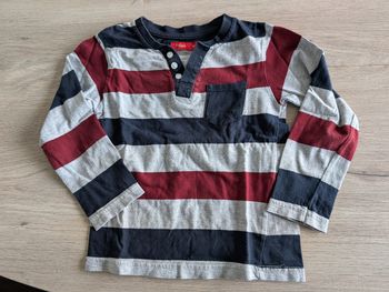 Tee-shirt manches longues garçon tissaia 5 ans 
