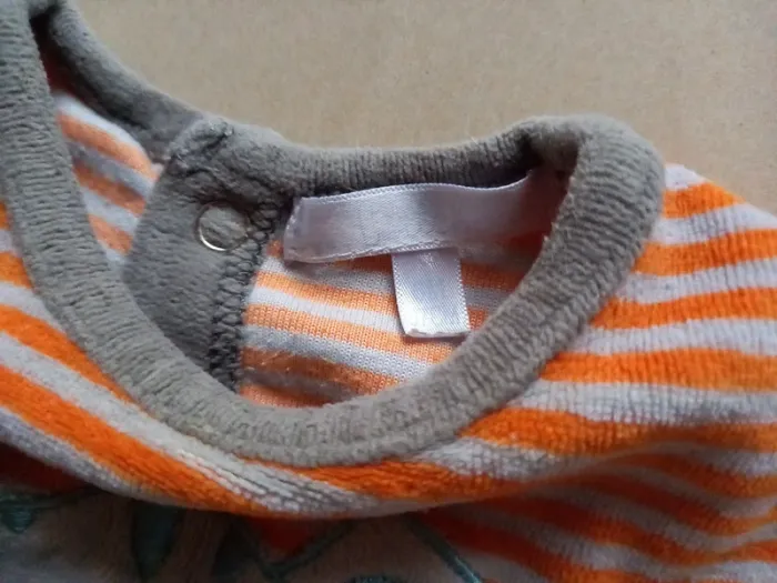 Pyjamas velours 6M - photo numéro 2