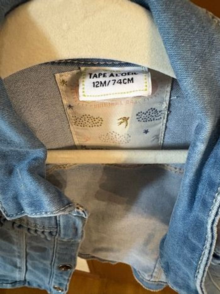 Veste en jean et robe 12 mois - photo numéro 6