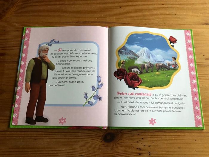 Livre Heidi : Premiers pas dans la montagne - photo numéro 3