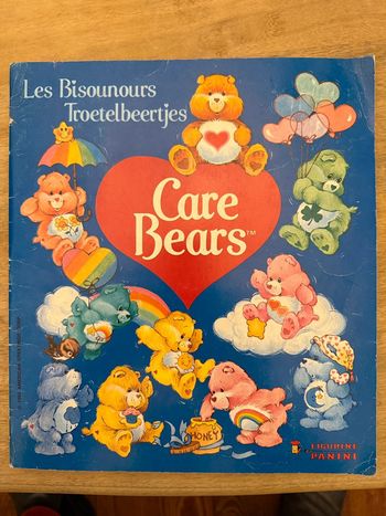 Livre album Panini Complet stickers autocollants - Les Bisounours Care Bears Troetelbeertjes