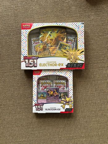 Lot 2 coffret Pokémon 151
