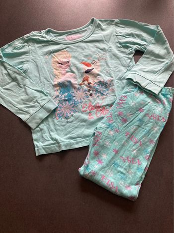 Pyjama reine des neiges vêtement fille 5 / 6 ans